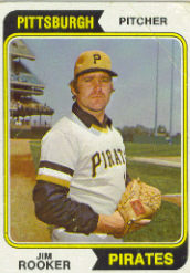1974 Topps Baseball Cards      402     Jim Rooker